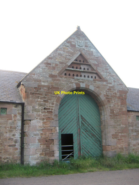 Photo 6"x4" Dovecote above Cheswick Farm buildings Cheswick c2010