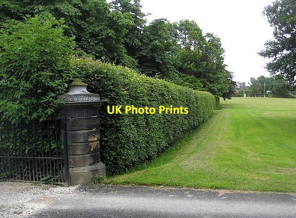 Photo 6"x4" Heath conservation village - ha-ha fronting Heath Hall Wakefield\/SE3320 c2010