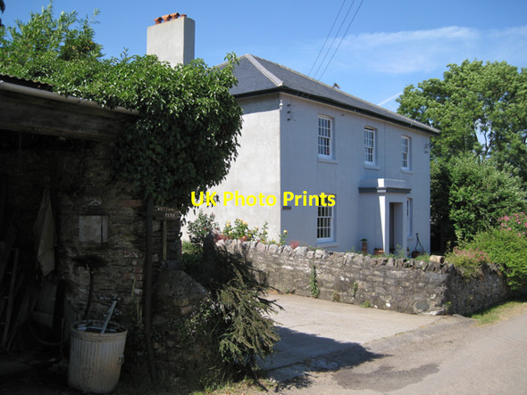 Photo 6"x4" House, Lower Wotton Wotton Cross\/SX8069 c2010