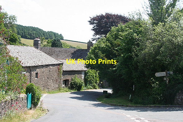 Photo 6"x4" Holne: old barns Holne c2010