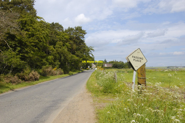 Photo 6"x4" Passing Place... Kinmuck c2010