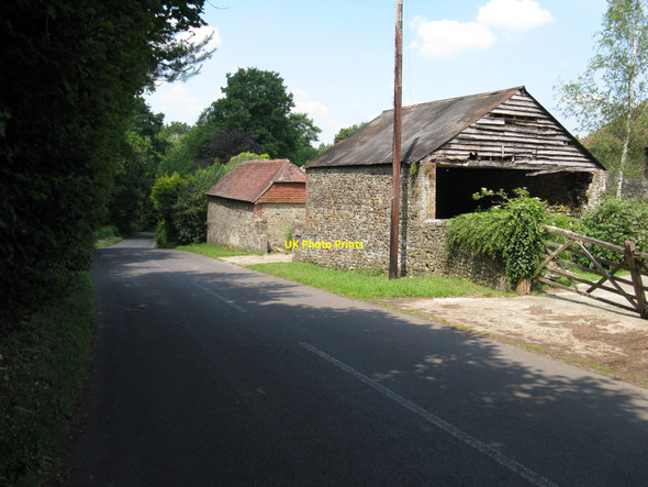 Photo 6"x4" Buildings at Brookside Farm Selham c2010