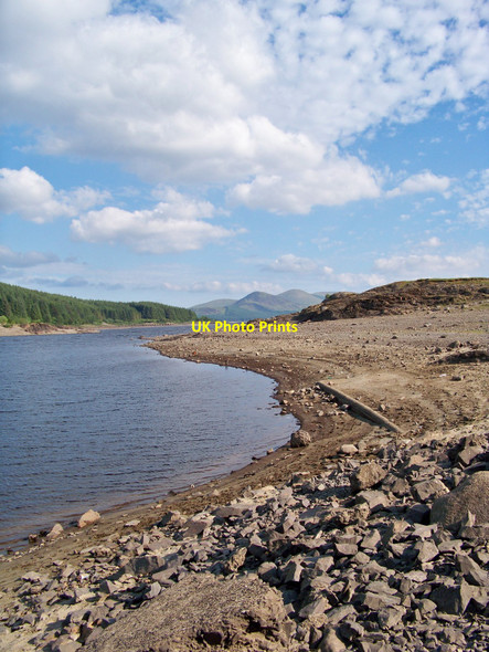 Photo 6"x4" Low Water At Loch Doon Bellsbank\/NS4704 c2010