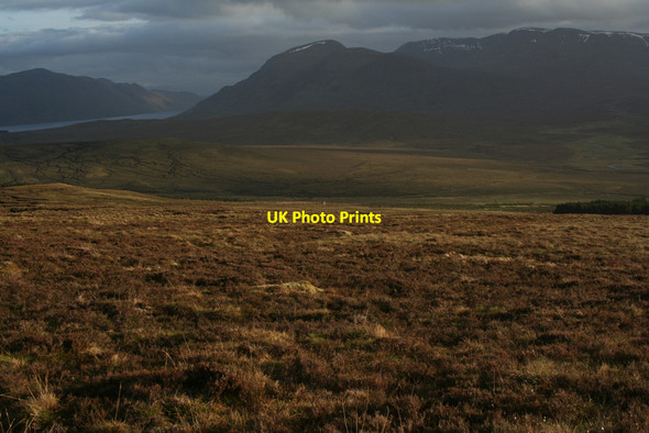 Photo 6"x4" Broad slopes Allt Coire na Longairt c2010