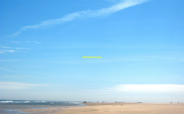 Photo 6"x4" Bamburgh beach Bamburgh c2010