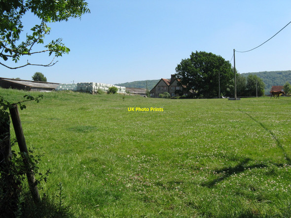 Photo 6"x4" Silage bales at Woodcote Farm Graffham c2010