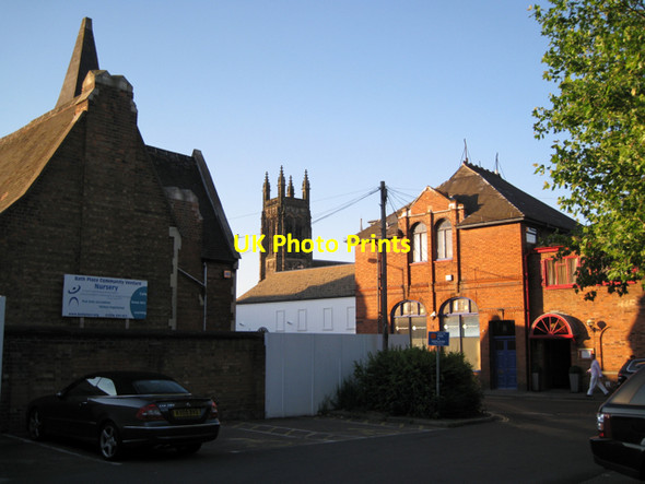 Photo 6"x4" Bath Place from Bath Place car park Royal Leamington Spa c2010