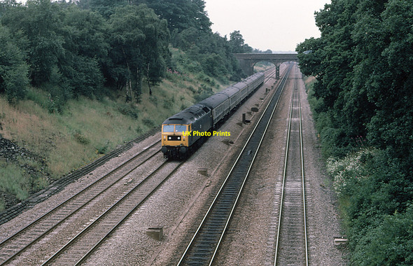 Photo 6"x4" Paddington To Reading Railway Ruscombe\/SU7976 c1978