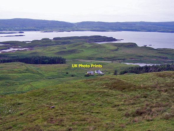 Photo 6"x4" Old Suardal from Creag a' Mhill Garrachan c2010