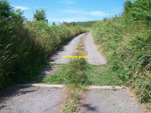 Photo 6"x4" Cattle grid at the entrance to Caerau-isaf Farm Garnfadryn c2010