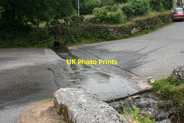 Photo 6"x4" Widecombe in the Moor: ford at Ponsworthy Higher Dunstone c2010
