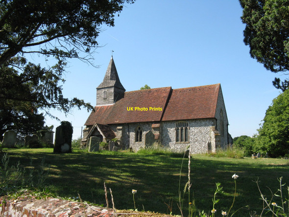 Photo 6"x4" St James church Heyshott Heyshott c2010
