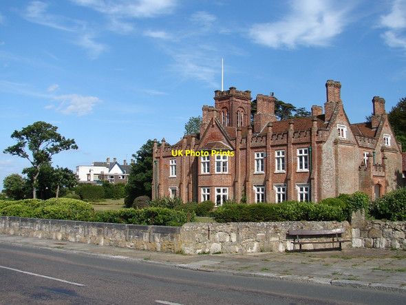 Photo 6"x4" Old brick mansion on Egypt Esplanade Cowes c2010