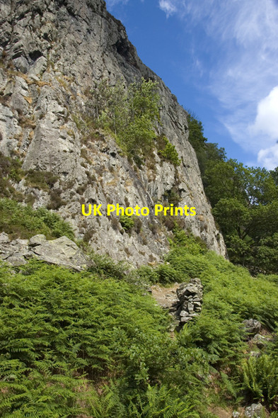 Photo 6"x4" Wallowbarrow Crag Seathwaite\/SD2296 c2010