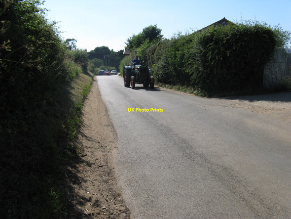 Photo 6"x4" Vintage tractor at South Ambersham South Ambersham c2010