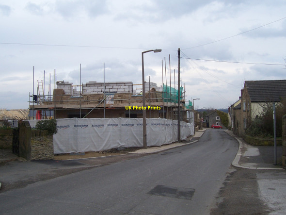 Photo 6"x4" Building site on Thorpe Street Thorpe Hesley c2010