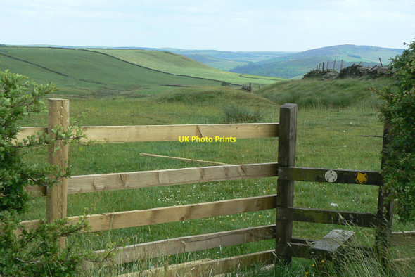 Photo 6"x4" Footpath to Longgutter Wincle c2010