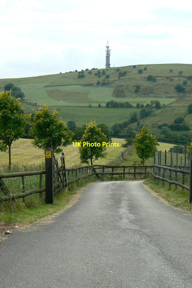 Photo 6"x4" Drive to Hollinset Farm Wincle c2010
