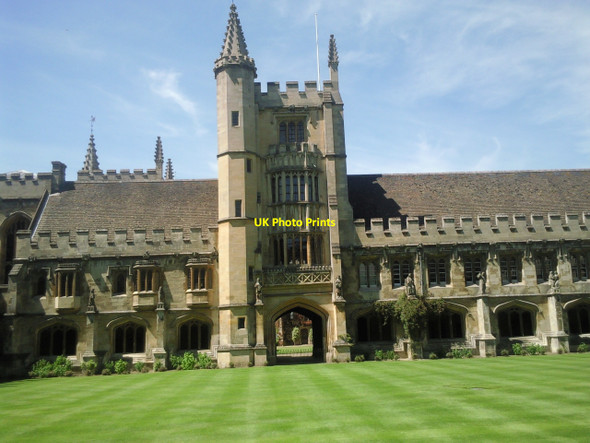 Photo 6"x4" Looking across the Cloister, Magdalen College, Oxford Oxford\/SP5106 c2010
