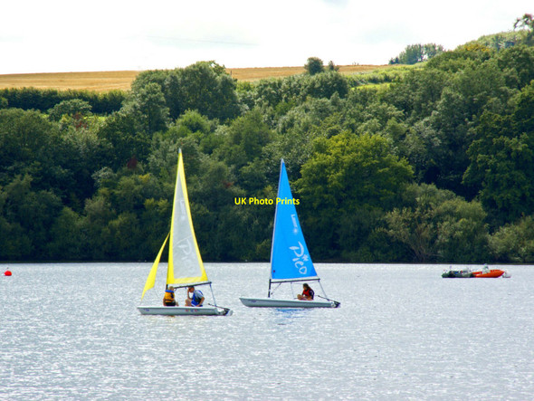 Photo 6"x4" Boating on Bewl Water Lower Cousley Wood c2008