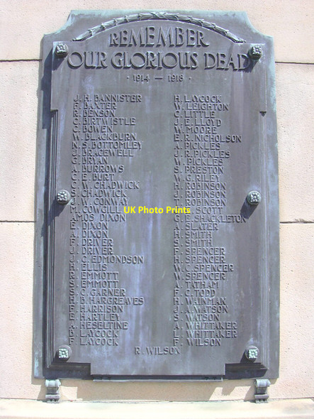 Photo 6"x4" Trawden War Memorial Trawden c2010