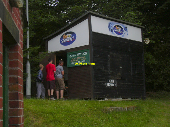 Photo 6"x4" Scoreboard, Colne Cricket Club, Lancashire Colne\/SD8940 c2010
