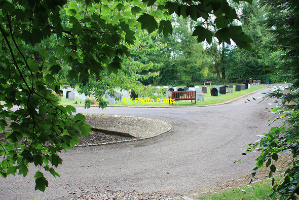 Photo 6"x4" Churchdown Hill Burial Ground Churchdown c2010