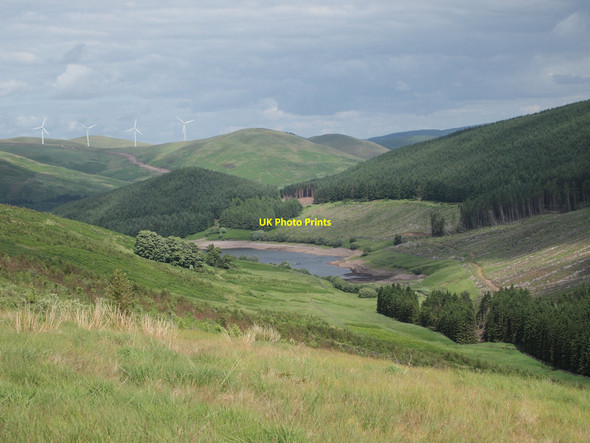 Photo 6"x4" Hillside south of Ben Shee Ben Shee c2010
