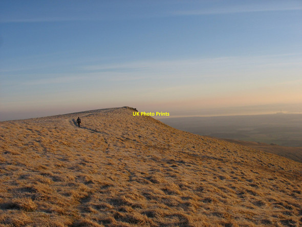 Photo 6"x4" Summit of Andrew Gannell Hill Tillicoultry c2008