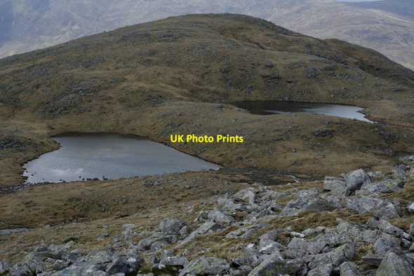 Photo 6"x4" Lochans West of Beinn Eibhinn Beinn Eibhinn c2010