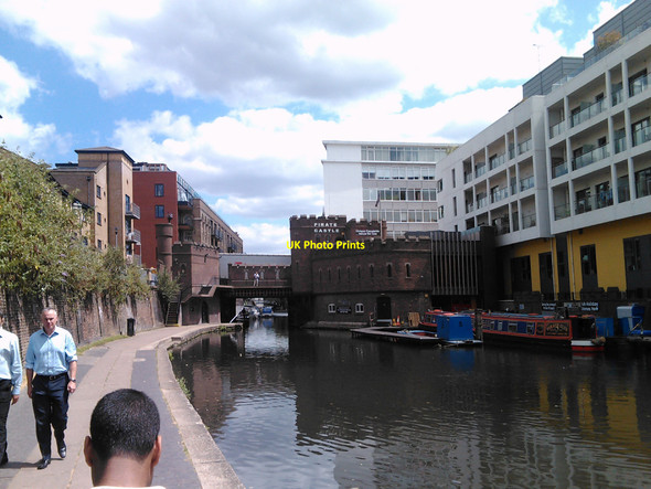 Photo 6"x4" Pirate Castle, Oval Road, Camden, viewed from the Regent's Canal Camden Town c2010