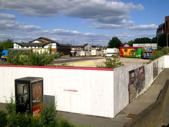 Photo 6"x4" Site of Post Office sorting office, Carfax Close, Swindon Swindon\/SU1685 c2010