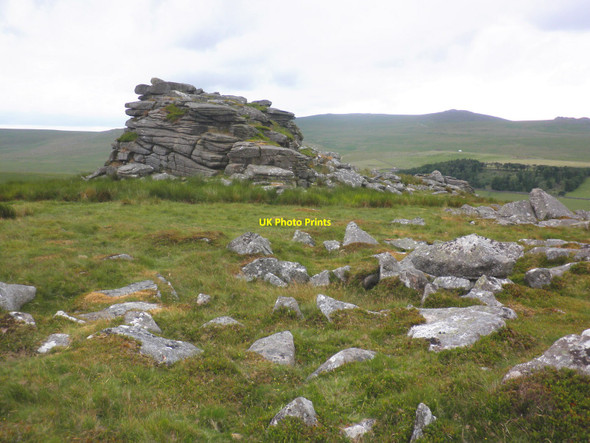 Photo 6"x4" Higher Tor Belstone c2010