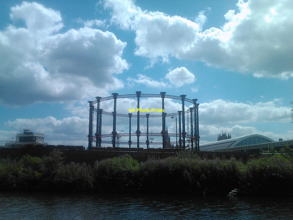 Photo 6"x4" Gas holder at King's Cross London c2010