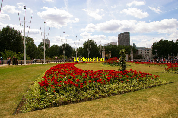 Photo 6"x4" Garden, The Mall, London Westminster c2010