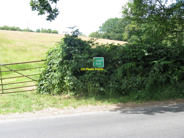 Photo 6"x4" Unusual sign on verge at Fordbrook Burnt Oak\/TQ5127 c2010