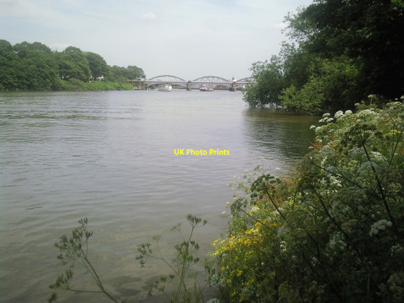 Photo 6"x4" River Thames at Barnes Barnes c2010