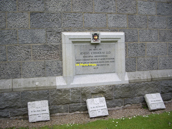 Photo 6"x4" A memorial plaque on the east wall of St Mary's Church, Blairs Bieldside c2010