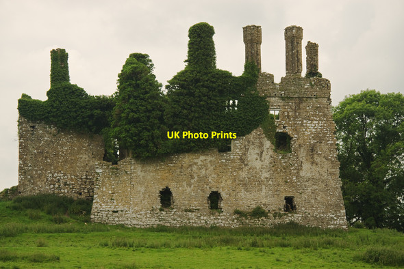 Photo 6"x4" Castles of Leinster: Carbury, Kildare (2) Carbury c2010