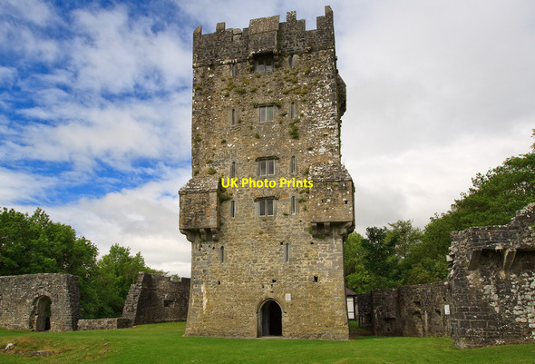Photo 6"x4" Castles of Connacht: Aughnanure, Galway (2) Gortnagroagh c2010