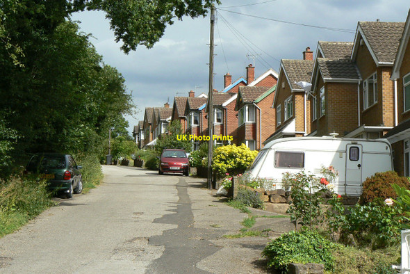 Photo 6"x4" Top of Surgeys Lane Arnold\/SK5945 c2010