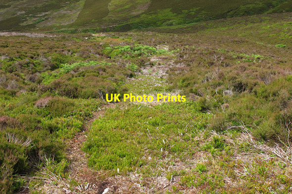 Photo 6"x4" Track down into Tail Clough Sykes\/SD6351 c2010