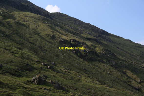 Photo 6"x4" Glen Cuirnean flanks Meall an Fh\u00ecr-e\u00f2in\/NM9589 c2010