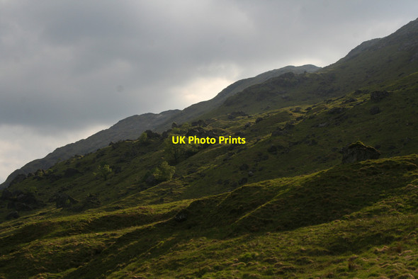 Photo 6"x4" Moraines in Glen Cuirnean Meall an Fh\u00ecr-e\u00f2in\/NM9589 c2010