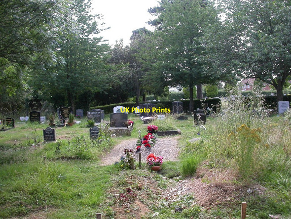 Photo 6"x4" South Stoneham Cemetery, Muslim section Southampton c2010