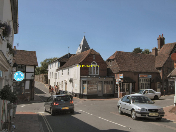 Photo 6"x4" Crossroads in Ditchling Ditchling c2010