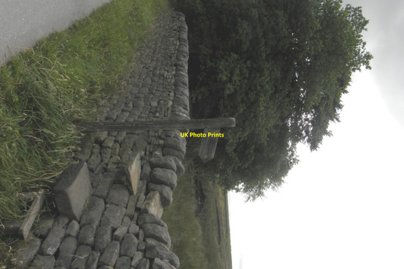 Photo 6"x4" Stile and Footpath Signpost, Withens Lane Cragg Vale\/SE0023 c2010