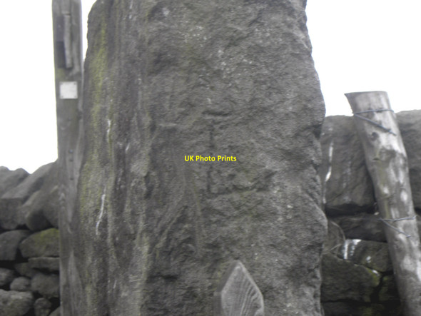 Photo 6"x4" Boundary Gate detail Mankinholes c2010