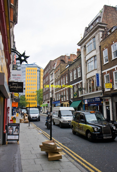 Photo 6"x4" Denmark Street London c2010