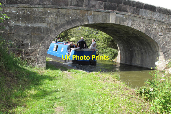 Photo 6"x4" Bridge 55, Lancaster canal Bonds c2010